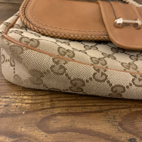 Authentic Gucci GG Canvas / Leather Marrakech Evening Bag - Picture 7 of 17